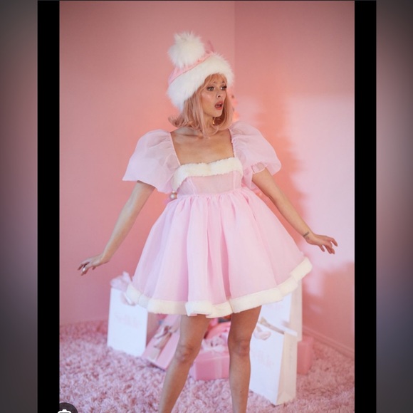 ISO SELKIE SANTA BABY HOLIDAY DRESS - Picture 1 of 1